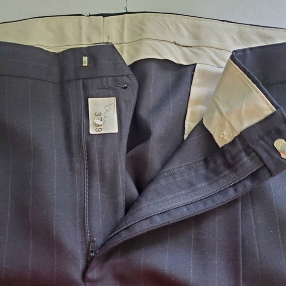 Towncraft Men's Suit Jacket & Pant Set Pinstripe - Picture 9 of 15